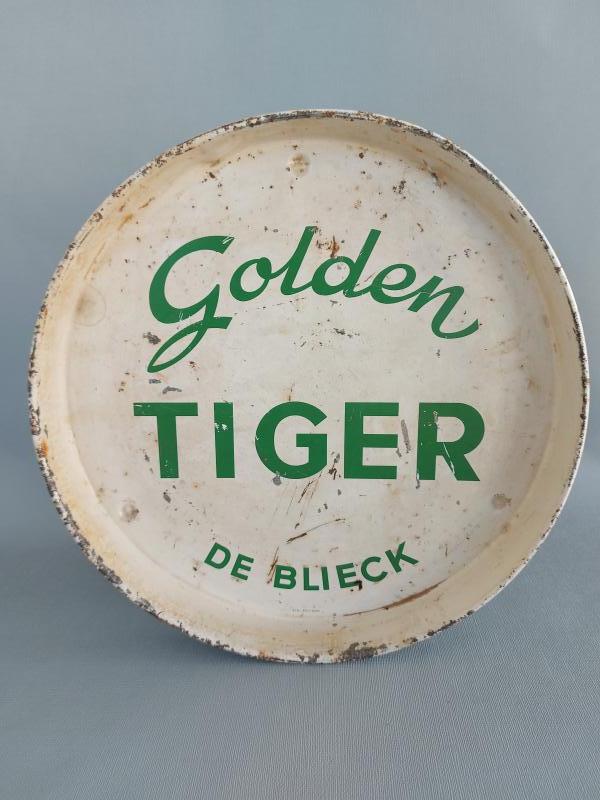 Blikken plateau Golden Tiger - Foto 1