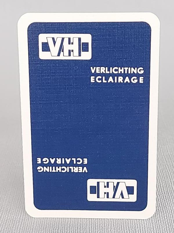 Speelkaart VH Fluorescentie - Foto 1