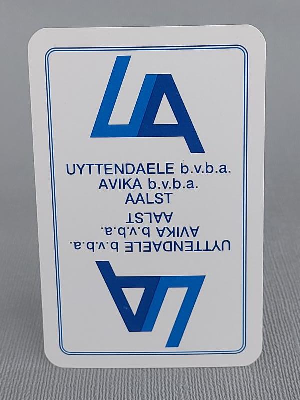 Speelkaart Uyttendaele Avika - Foto 1