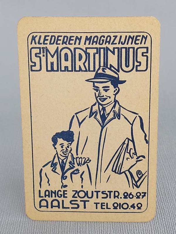 Speelkaart Sint Martinus Lange Zoutstraat - Foto 1