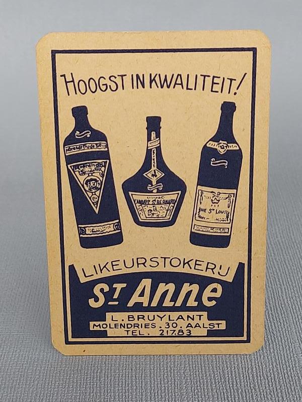 Speelkaart St. Anne L. Bruylant - Foto 1