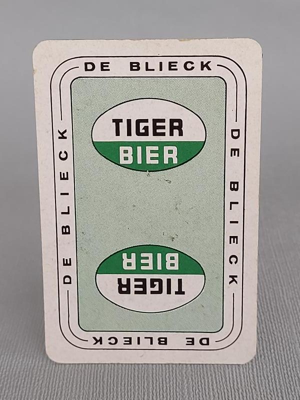 Speelkaart De Blieck Tiger Bier 1 - Foto 1