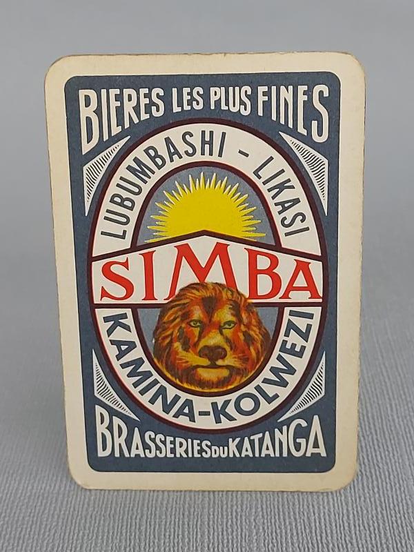 Speelkaart Zeeberg Simba Katanga Lubumbashi - Foto 1
