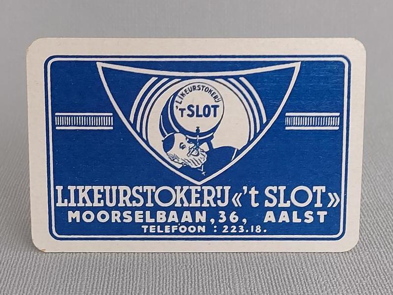 Speelkaart Likeurstokerij 't Slot 1 - Foto 1