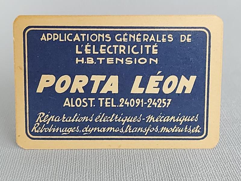 Speelkaart Porta Léon - Foto 1