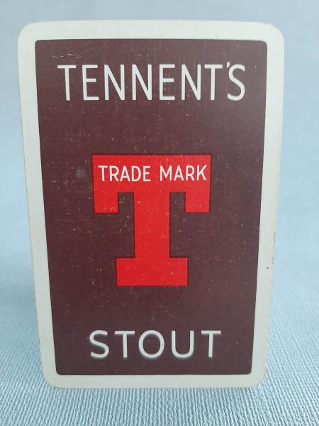 Speelkaart De Blieck Tennent's Stout - Foto 1