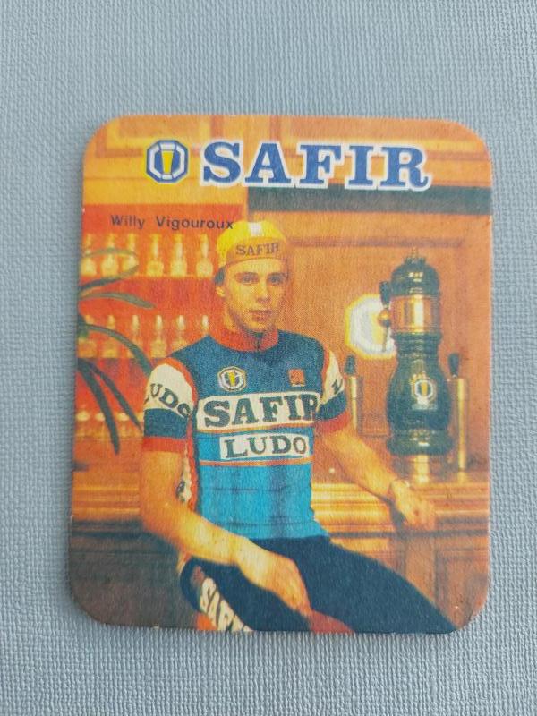 Bierviltje Safir Willy Vigouroux - Foto 1