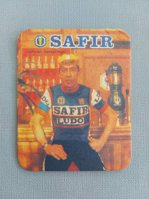 Bierviltje Safir Herman Vanspringel  - Foto 1