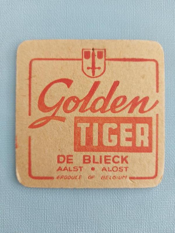 Bierviltje De Blieck Golden Tiger - Foto 1