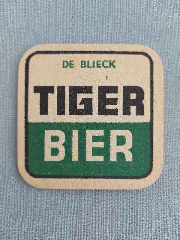 Bierviltje De Blieck Tiger Bier - Foto 1