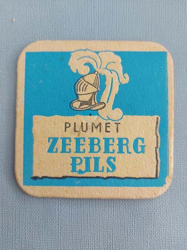 Bierviltje Zeeberg Pils Plumet - Foto 1