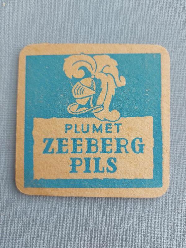 Bierviltje Zeeberg Pils Plumet - Foto 1