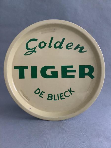 Blikken plateau Golden Tiger - Foto 1