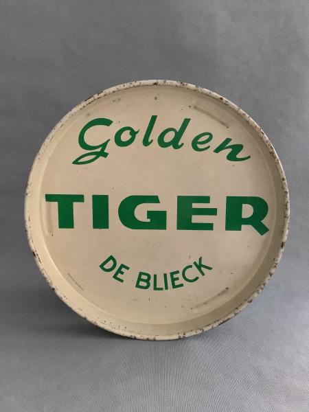 Blikken plateau Golden Tiger - Foto 1