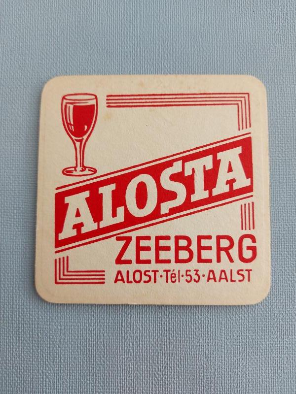 Bierviltje Alosta Zeeberg - Foto 1