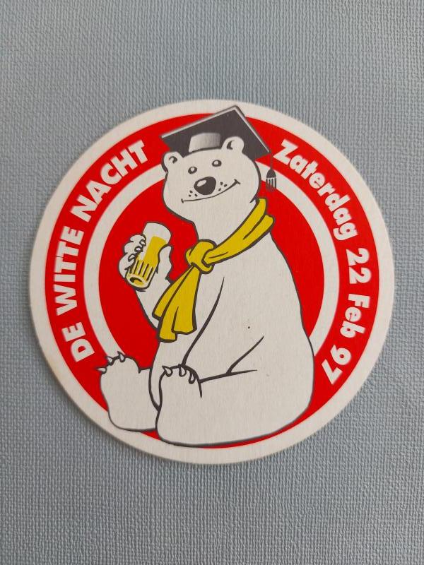 Bierviltje De Witte Nacht - Foto 1