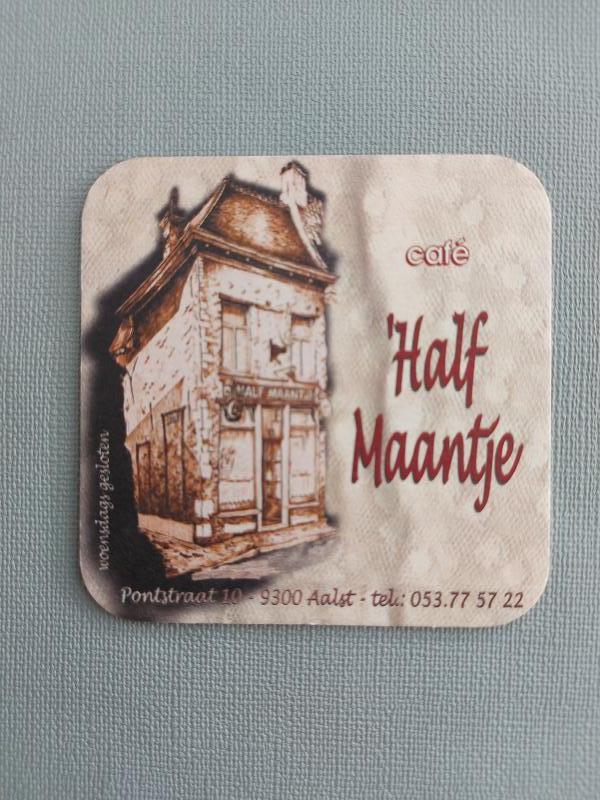 Bierviltje 't Half Maantje  - Foto 1