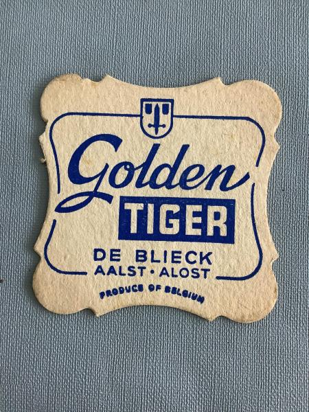 Bierviltje De Blieck Golden Tiger - Foto 1