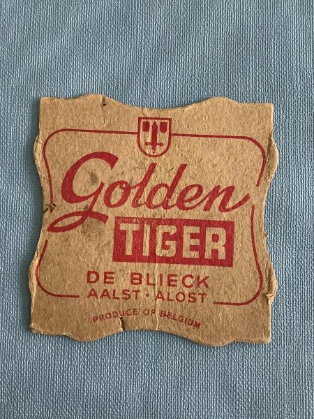 Bierviltje De Blieck Golden Tiger - Foto 1