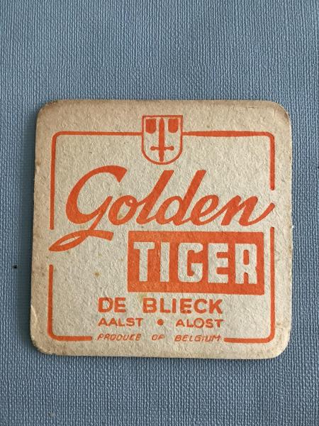 Bierviltje De Blieck Golden Tiger - Foto 1