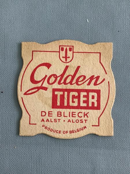 Bierviltje De Blieck Golden Tiger - Foto 1