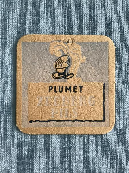 Bierviltje Zeeberg Pils Plumet - Foto 1