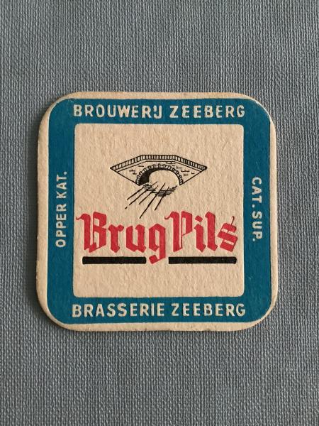 Bierviltje Zeeberg Brug Pils - Foto 1