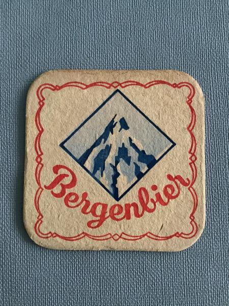 Bierviltje Bergenbier recto verso - Foto 1