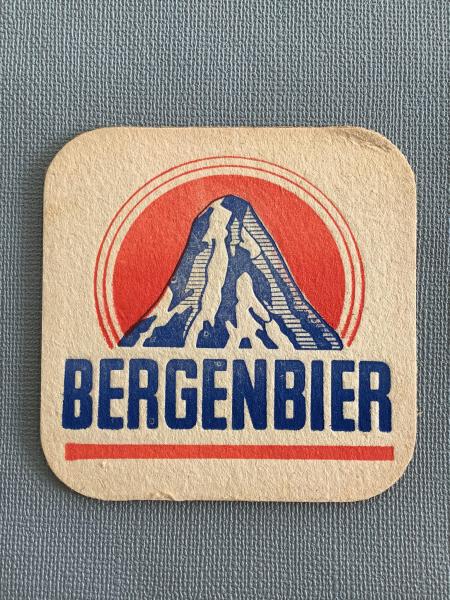 Bierviltje Bergenbier recto verso - Foto 1