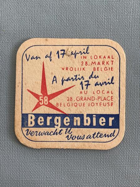 Bierviltje Bergenbier recto verso - Foto 2