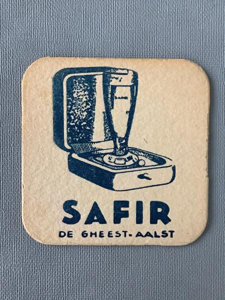 Bierviltje Safir Touring De Gheest recto verso - Foto 1