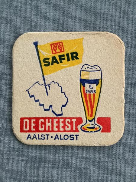 Bierviltje Safir De Gheest recto verso - Foto 1