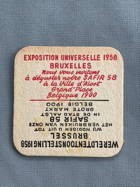 Bierviltje Safir De Gheest recto verso - Foto 2