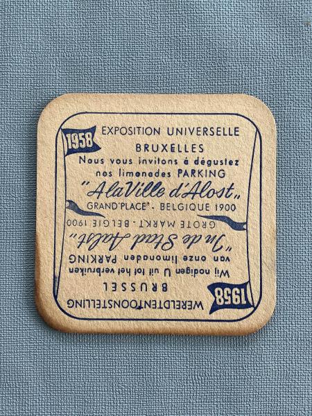 Bierviltje Parking De Gheest recto verso - Foto 2