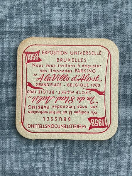 Bierviltje Parking De Gheest recto verso - Foto 2