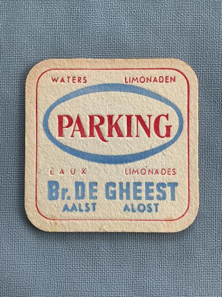 Bierviltje Parking De Gheest  - Foto 1