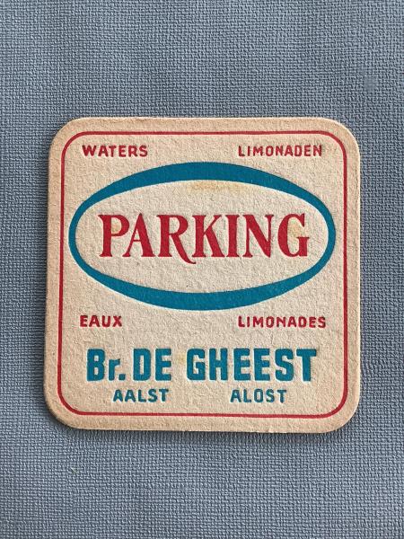Bierviltje Parking De Gheest  - Foto 1