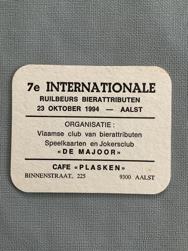 Bierviltje Safir Inbev recto verso - Foto 2