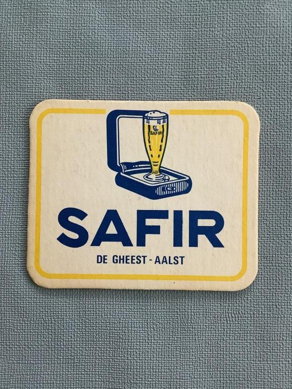 Bierviltje Safir recto verso - Foto 1