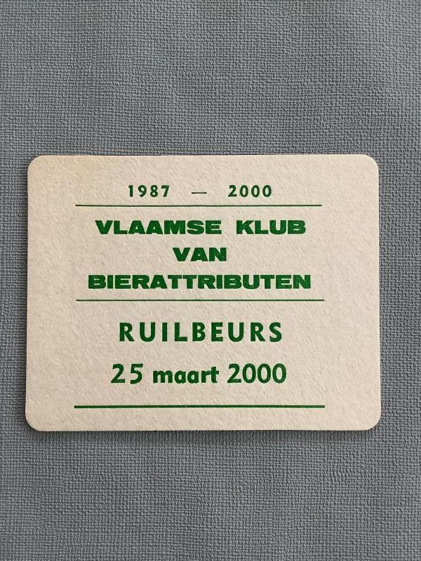 Bierviltje Safir Inbev recto verso - Foto 2