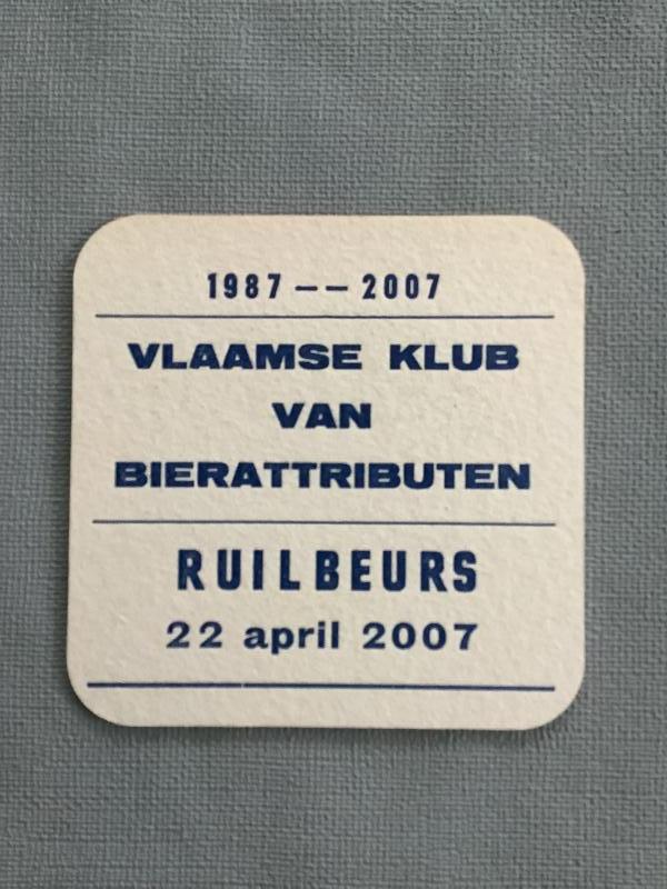 Bierviltje Safir Inbev recto verso - Foto 2