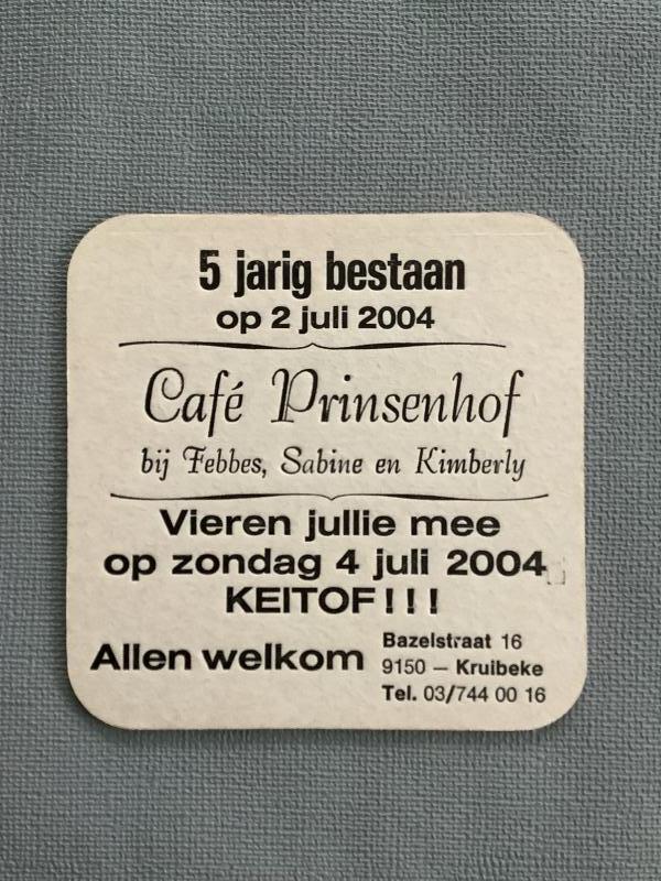 Bierviltje Safir Inbev recto verso - Foto 2