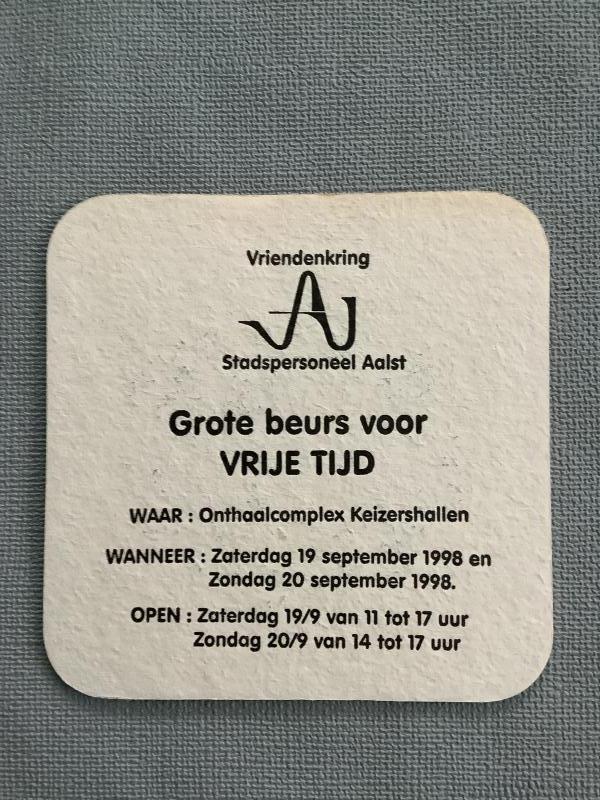 Bierviltje Safir Inbev recto verso - Foto 2