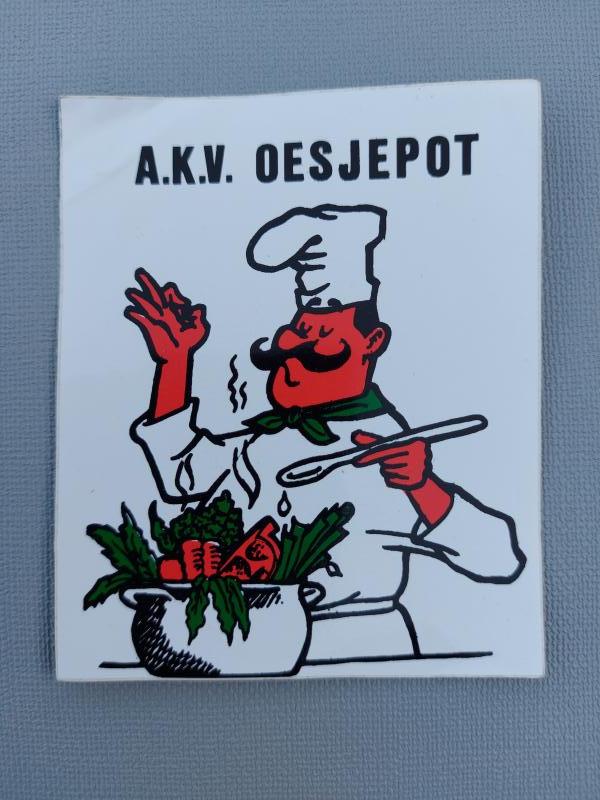 Sticker A.K.V. Oesjepot - Foto 1