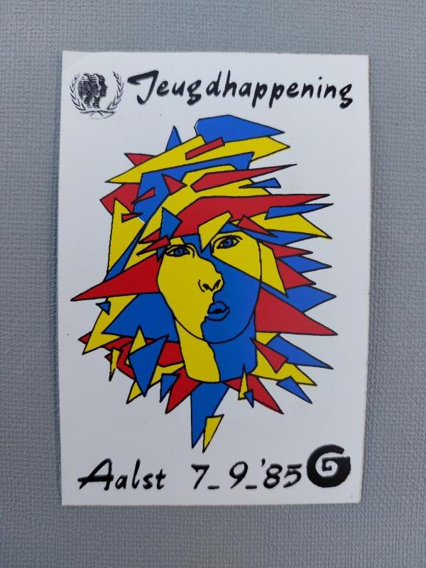 Sticker Jeugdhappening recto verso - Foto 1