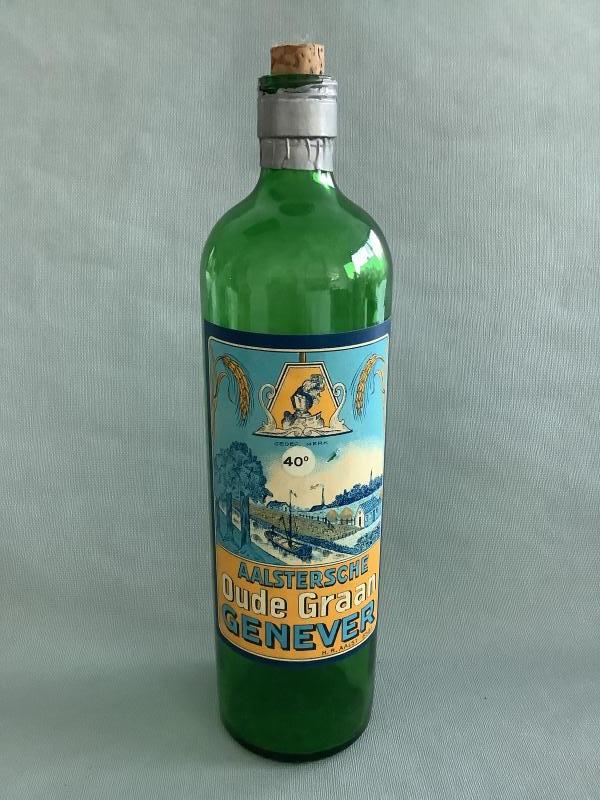 Jeneverfles Aalstersche Oude Graan Genever - Foto 1