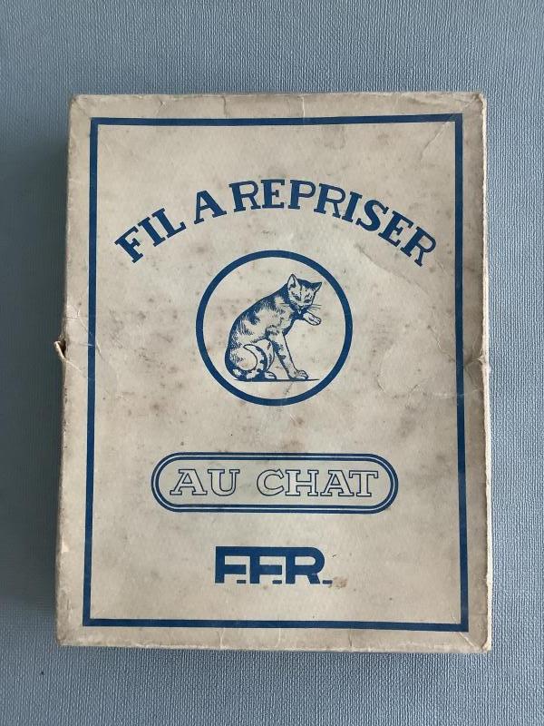 Doos naaigaren Au Chat F.F.R.  - Foto 1