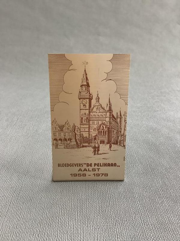 Staander Bloedgevers De Pelikaan Aalst - Foto 1