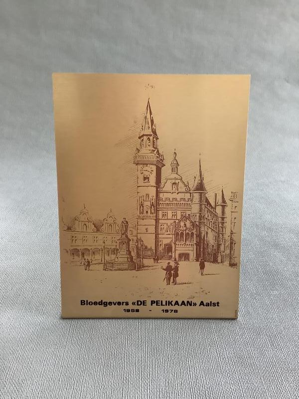 Staander Bloedgevers De Pelikaan Aalst - Foto 1