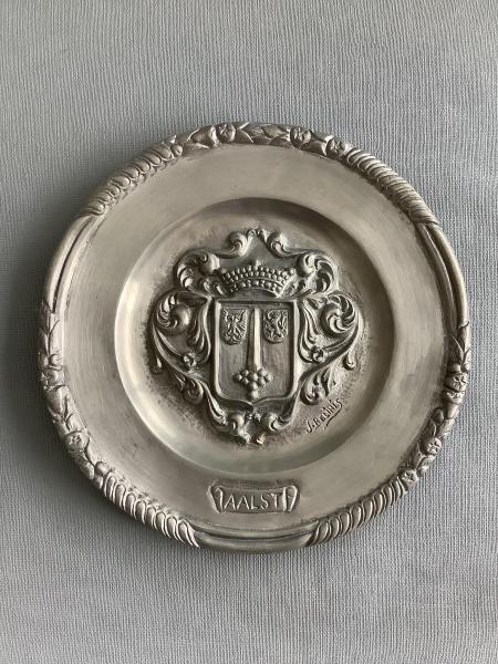 Tinnen bord Aalst - Foto 1